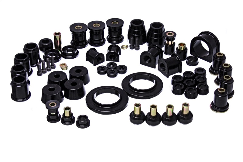 Toyota 4Runner Suspension Bushing Kit - Energy Suspension - Hyper-Flex Master Bushing Set - Black - `00-`02